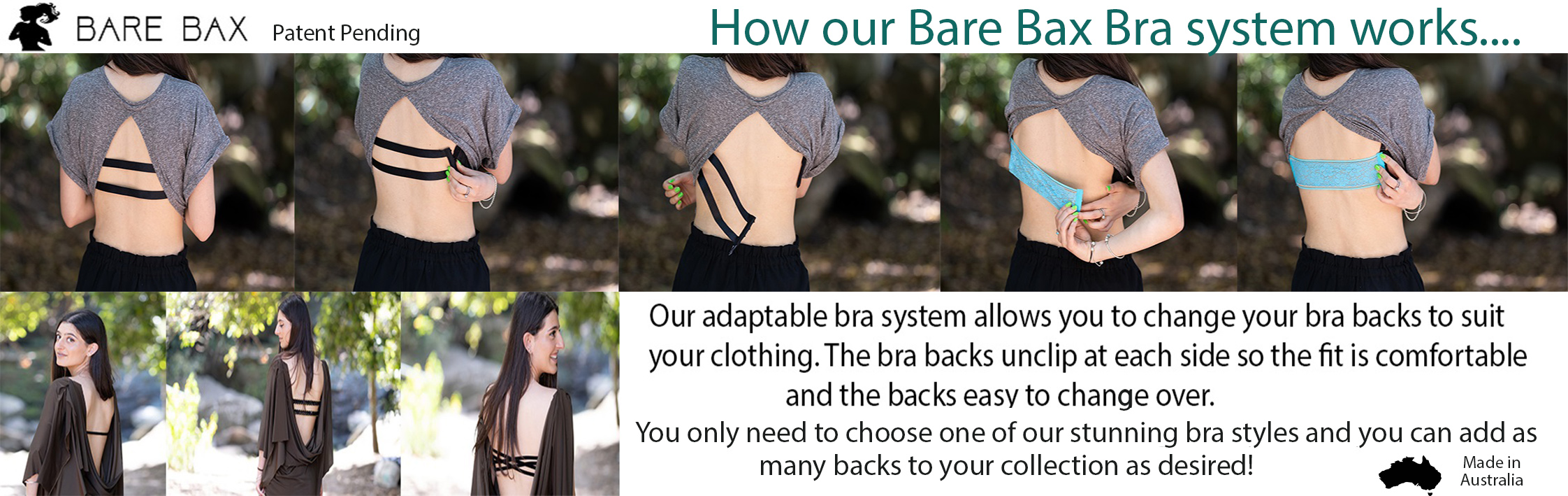 Bare Bax Bra System how it works