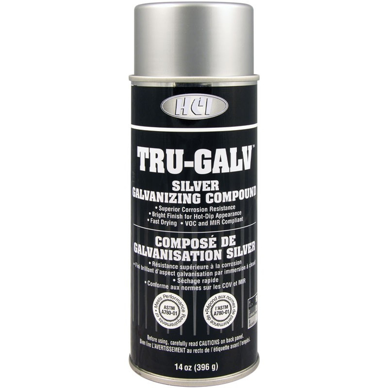 78-65017 TRU GALV Silver Galvanize Paint 14 OZ Can - Trailer Depot
