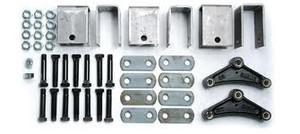 95-110 Hanger Kit for Double Eye Springs on Tandem Axle Trailer 95-110 Hanger Kit for Double Eye Springs on Tandem Axle Trailer