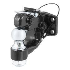 95-89758 Combination Ball Hitch and Pintle Hook (2" Ball)