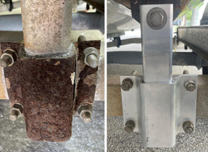 Bracket & Bolts Replacement