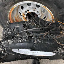 BLOWOUT AT HIGH SPEED