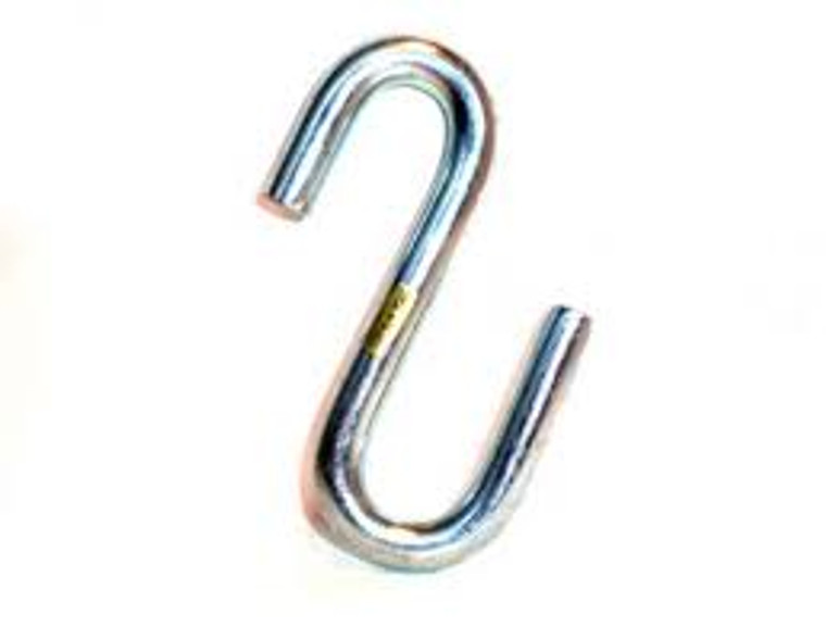 46-H380 "S" Hook - Zinc Plated - 7 1/6” X 3 1/8”