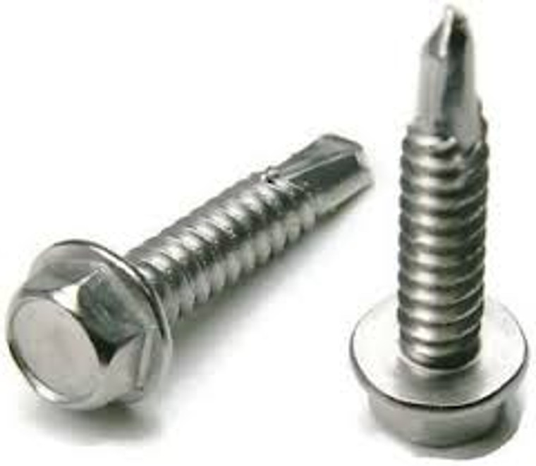 66-T14114S Tek Screws - 1/4 X 1 1/4”