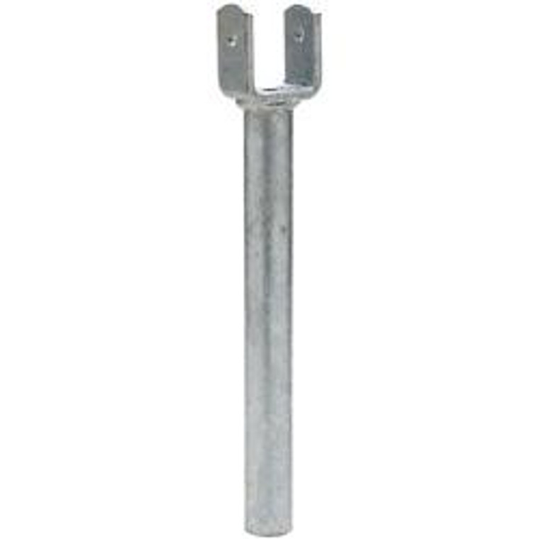 95-CP3 Bunk Chock Post - Galvanized - Square (12"L- 1 1/4"D)