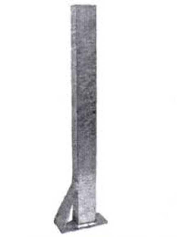 95-08340STEP Straight Winch Stand - Galvanized