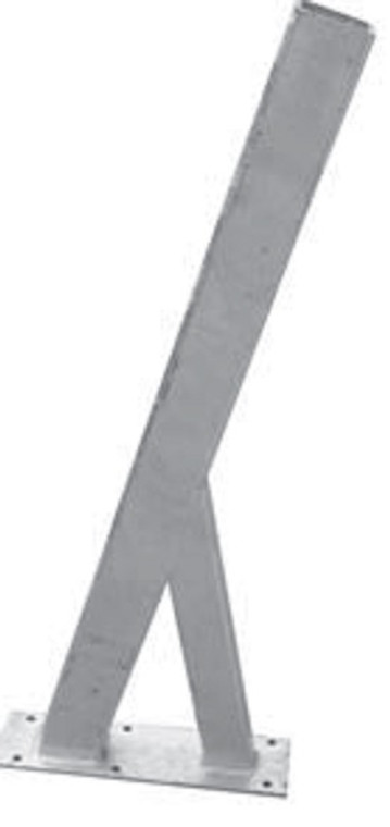 95-08322B*  Angled Winch Stand - Galvanized