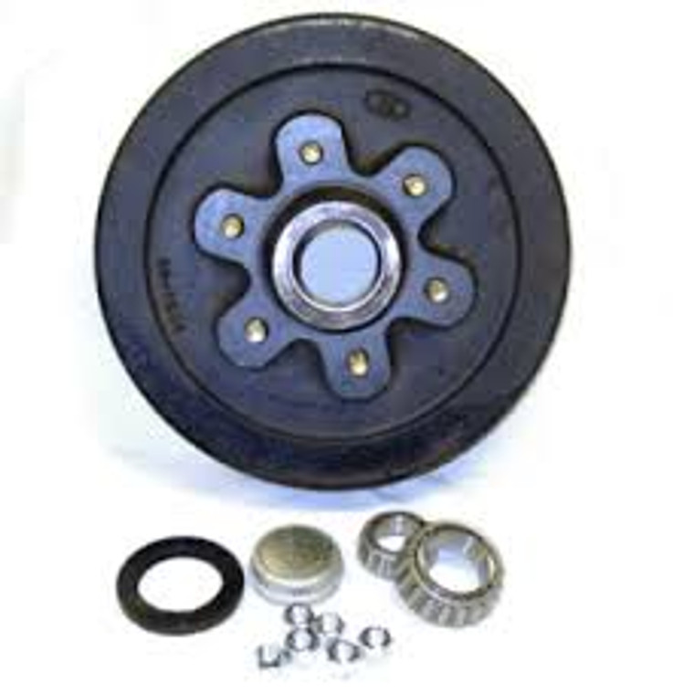 95-BD12E Brake Hub and Drum Assembly - Electric Includes Bearings