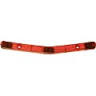 43-VID LED 3-Light Bar - Red