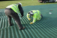 How to install Grass Reinforcement Mesh