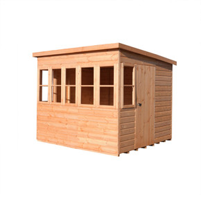 8 x 8 Potting Shed Sun Pent  Shire