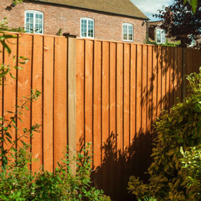 6x4 Vertical Board Fence Panel Dip Treated  Rowlinson