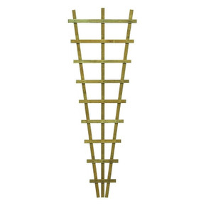 Heavy Duty Fan Trellis Pressure Treated  Rowlinson