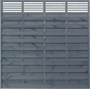 6x6 Sorrento Slat Top Panel  Rowlinson