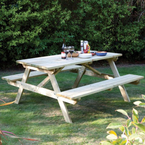 6ft Picnic Bench  Rowlinson