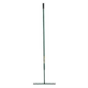 Bulldog Asphalt Rake Flat Tooth Metal Handle  