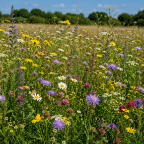 Pollen & Nectar Flower Seed Mix 20kg – AB1 / AHL1 / CAHL1  Gardener Supplies