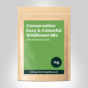 Conservation Easy & Colourful Wildflower Seed Mix  Gardener Supplies