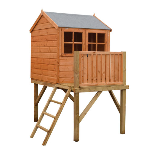 6 x 4 Garden Childs Bunny With Platform Little House Shed  Shire