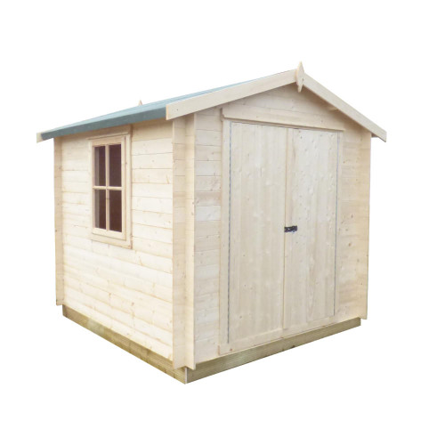 8 x 8 Log Cabin Bradley 19mm  Shire