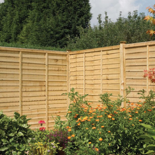 6x3 Traditional Lap Fence Panel Pressure Treated  Rowlinson