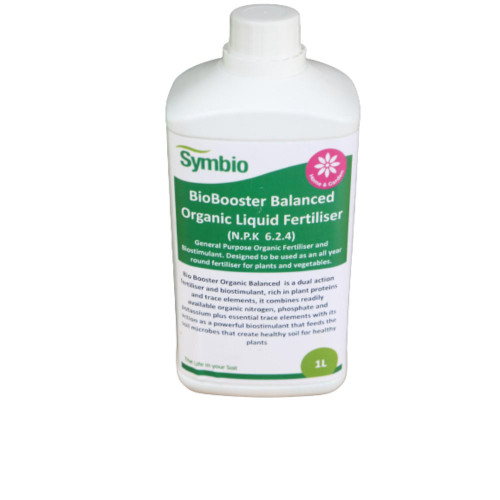 BioBooster Organic Balanced Liquid Fertiliser 1 Litre  Symbio