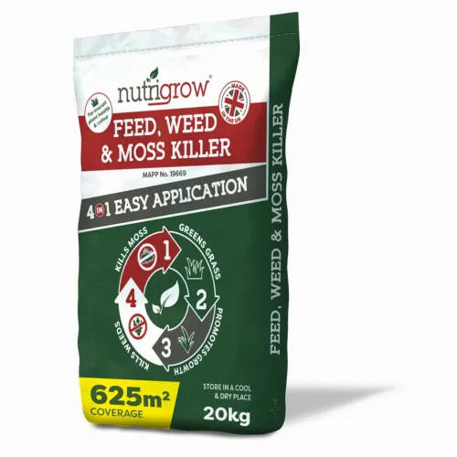 Nutrigrow Feed Weed and Moss Killer 20kg  Gardener Supplies