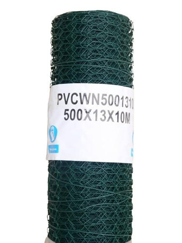 Green PVC Hexagonal Wire Netting  Moncaster