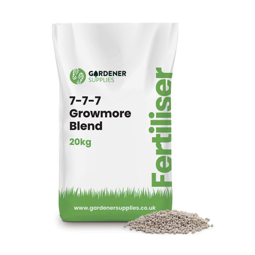 7-7-7 Growmore General Purpose Fertiliser 20kg  Gardener Supplies