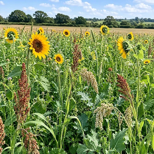 Two Year Wild Bird Mix Plus Sunflowers 20kg – AB9 / AHL2 / CAHL2