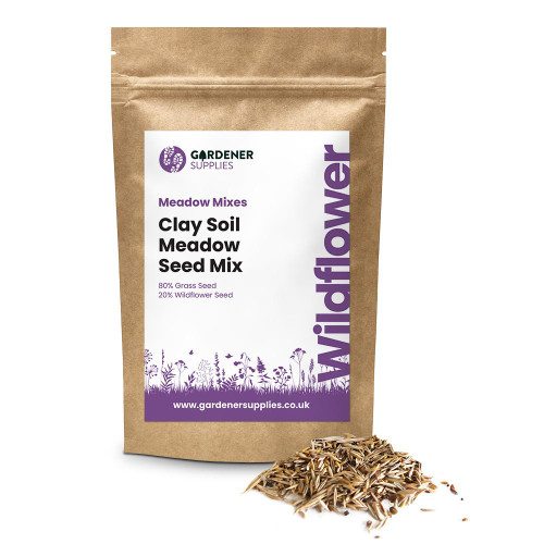 Clay Soil Wildflower Grass Seed Mix  Gardener Supplies