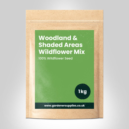 Woodland and Shaded Area Wildflower Seed Mix  Gardener Supplies
