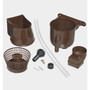 160L Terracottage Wallmounted Water Butt & Gutter Mate Diverter Kit  Terracottage