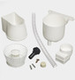 160L Terracottage Wallmounted Water Butt & Gutter Mate Diverter Kit  Terracottage