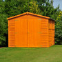 10 x 10 Shed Double Door Dip Treated Overlap With Windows  Shire