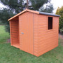 7 x 6 Shed & Log Store Tongue and Groove  Shire