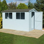 12 x 8 Premium Shed Lewis Single Door  Shire