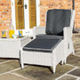 Prestbury Lounger Set Putty Grey  Rowlinson