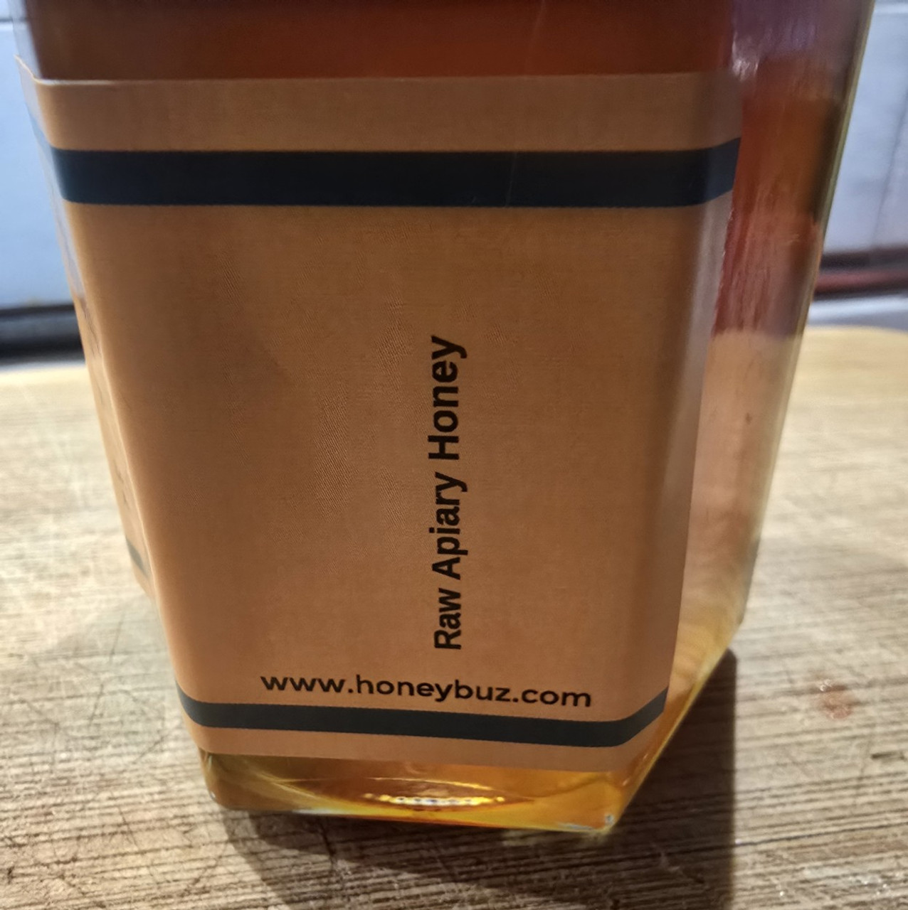 Honey Buz Apiary Honey this is  Raw from the frame -hand spun
   1/2 pound size