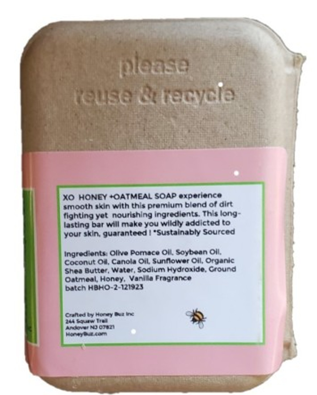 Premium blend nourishing ingredients featuring Shea, this long-lasting bar will provide you soothed and nourished skin guaranteed, wit a -light warm natural vanilla fragrance.