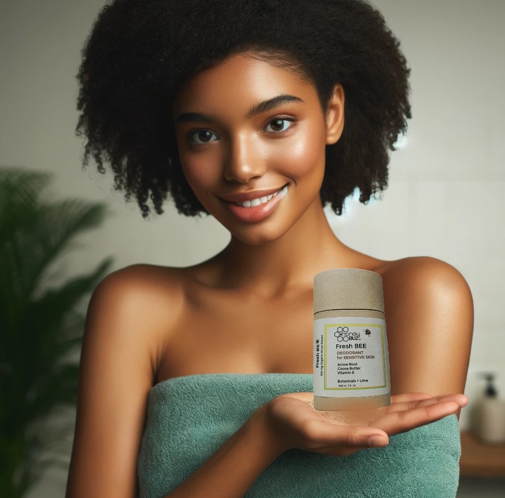 Introducing Fresh Bee:  new Natural Deodorant for your Sensitive Skin