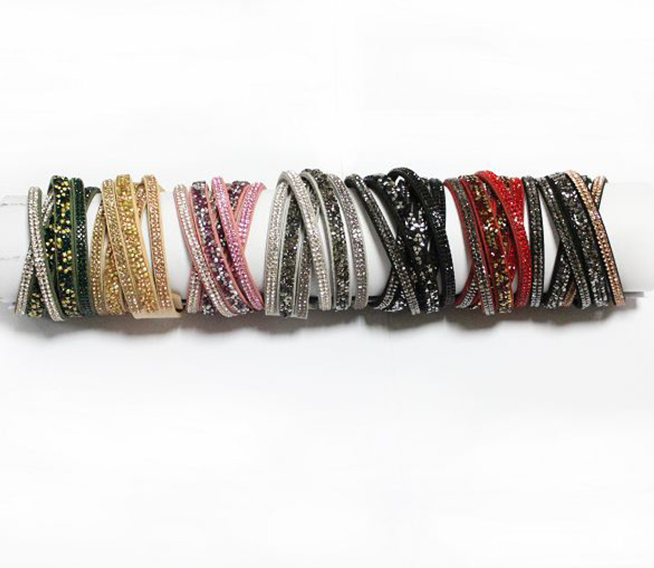 wrap around bracelets 3 for $21 or price per each - Adore Collection