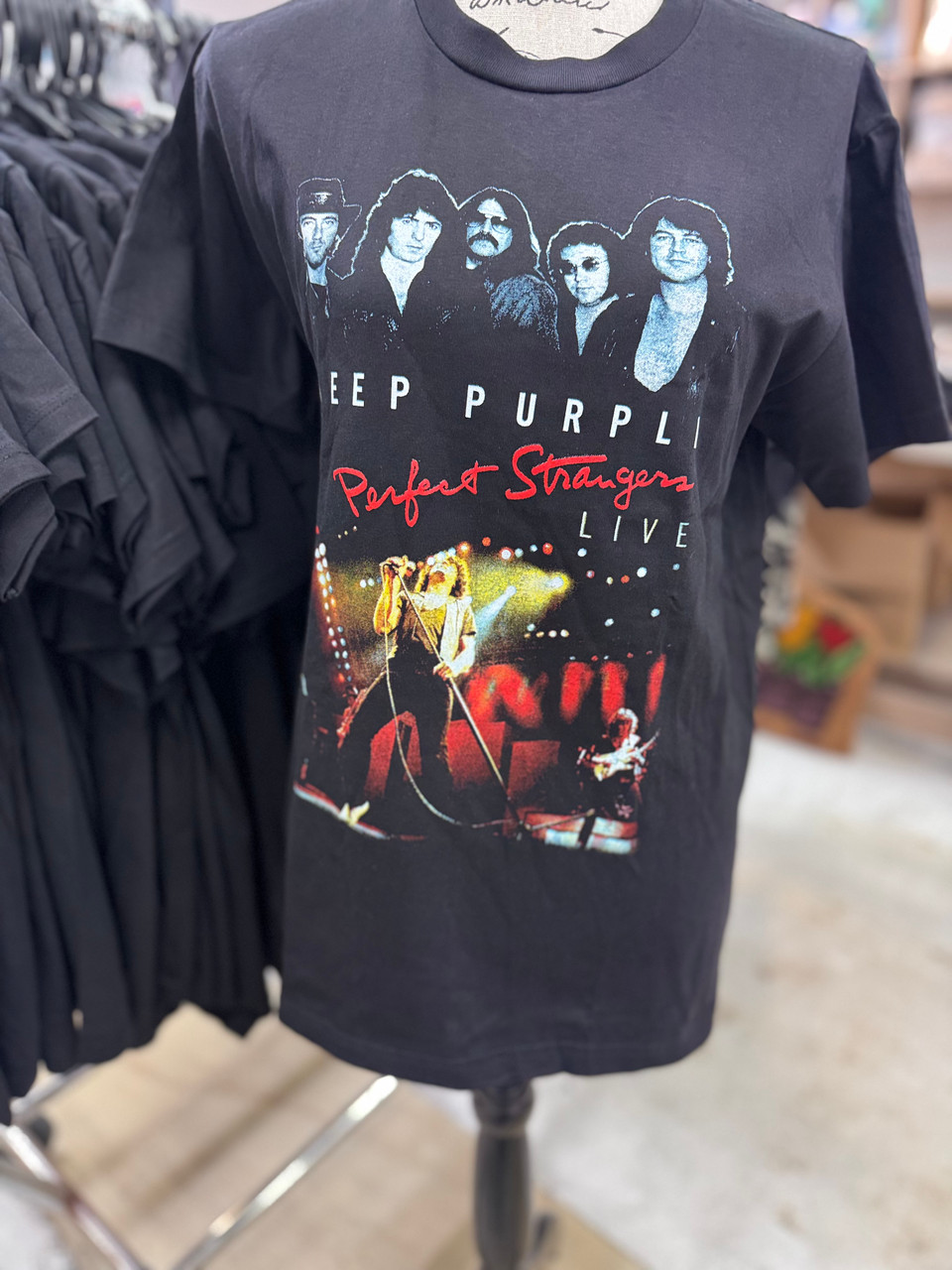 Deep Purple T-Shirt | Perfect Stranger - Adore Collection
