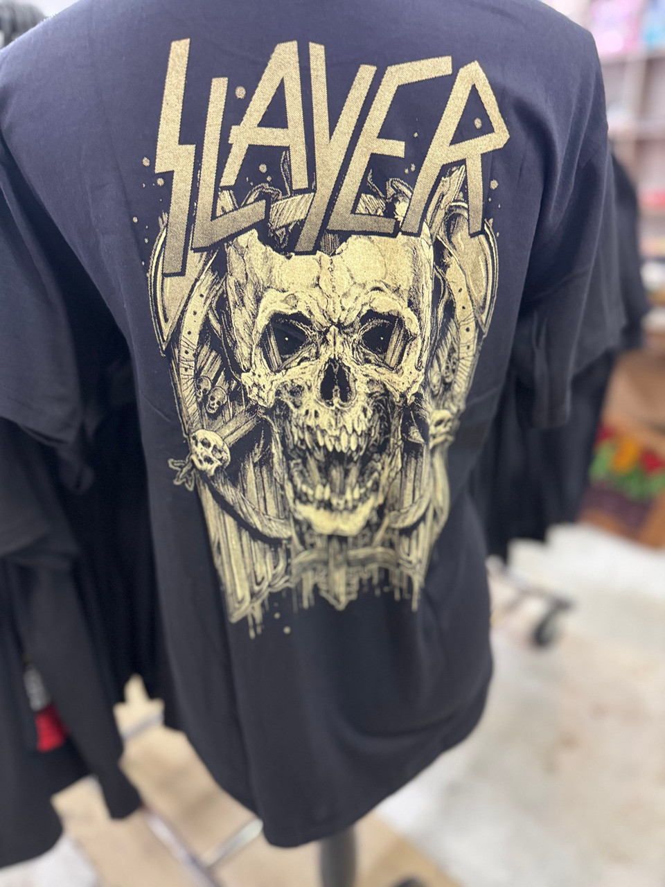 Slayer Band T-shirt | Skull - Adore Collection