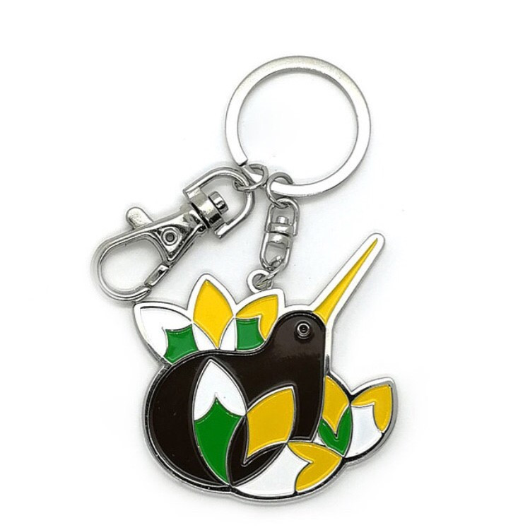 Iconic NZ native Kiwi - Key Ring - Adore Collection