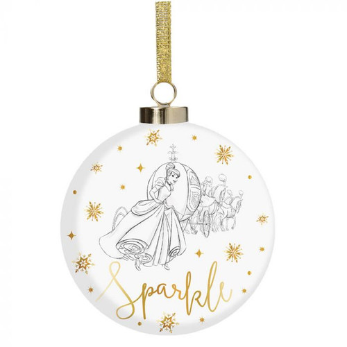 Disney Collectable Ceramic Christmas Bauble : Cinderella (Princess Series)