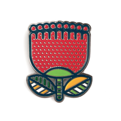 Pop Pohutukawa - Lapel Pin