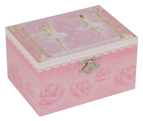 Ballerina musical jewellery box