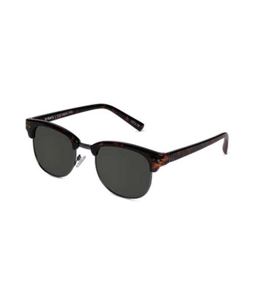 Sunglasses - Otways with  tortoise shell frame, green lens