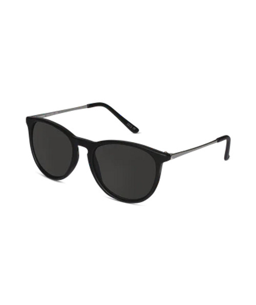 Sunglasses - Fraser with matte black  frame and smoke lens